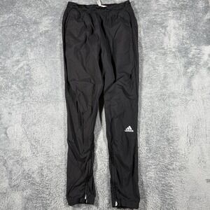 Adidas Running Track Pants Windbreaker Ankle Zip Lightweight Drawstrings‎ Size M